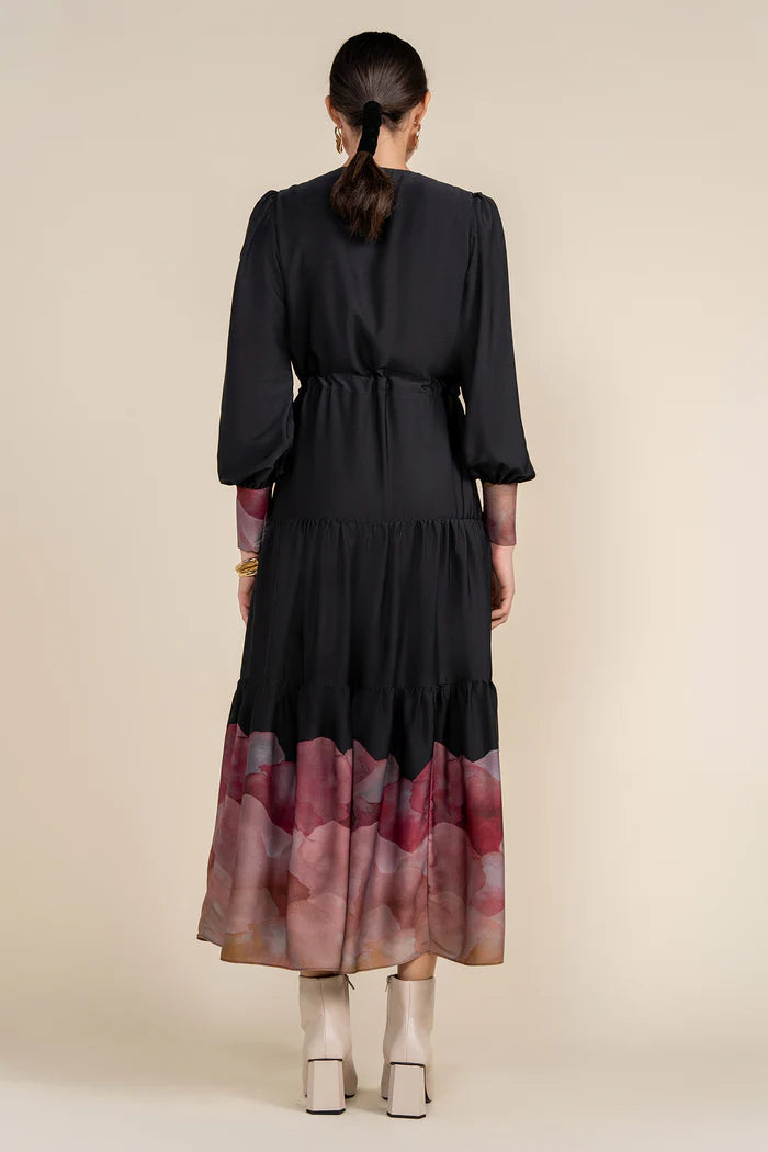 Belle Maxi Dress in Black