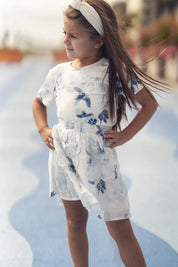Blue Flower Skirt