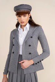 Hartt Blazer in Steel