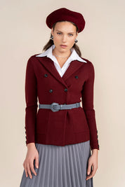 Hartt Blazer in Merlot