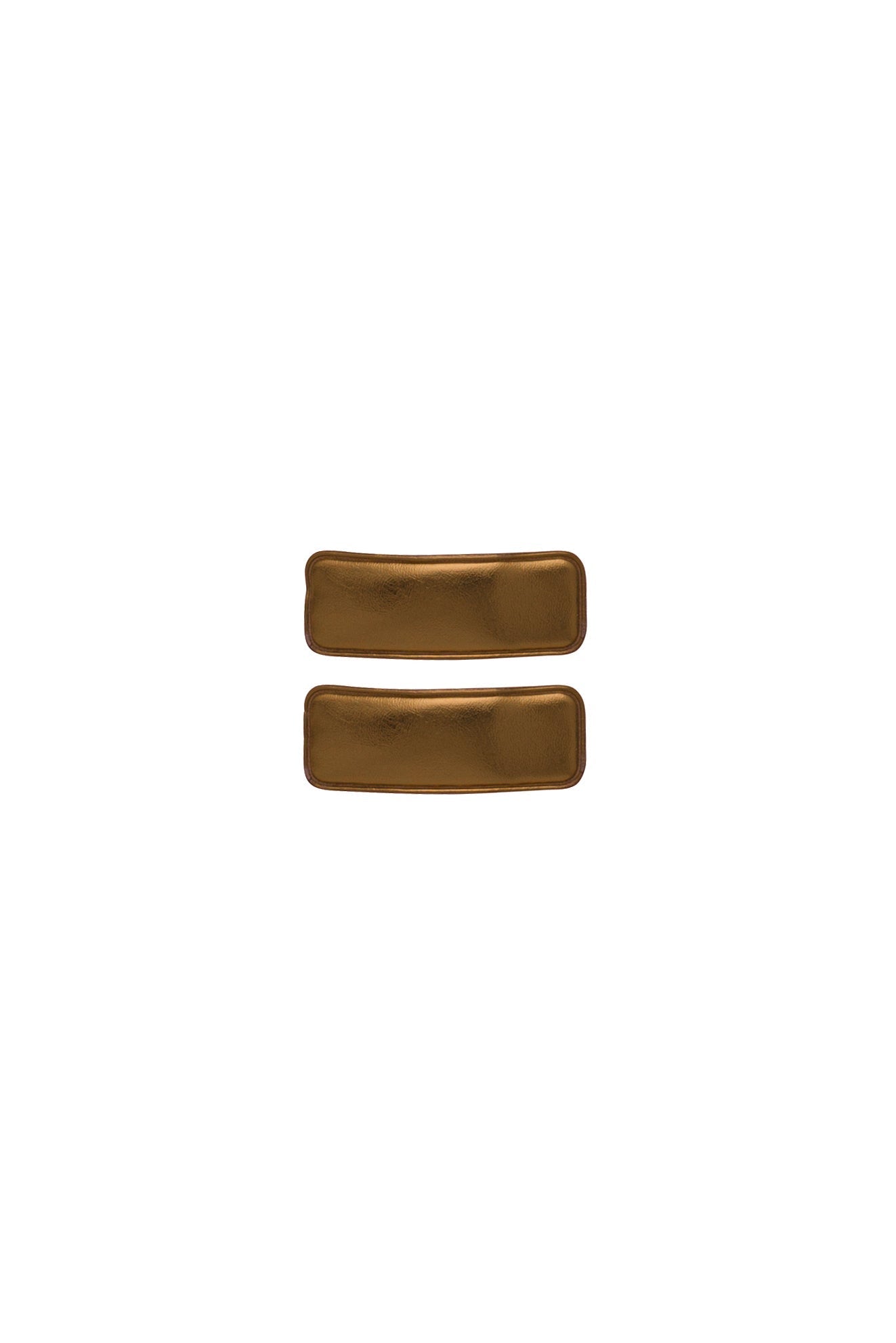 Olly Logs Clip Set of 2 - Bronze Pleather