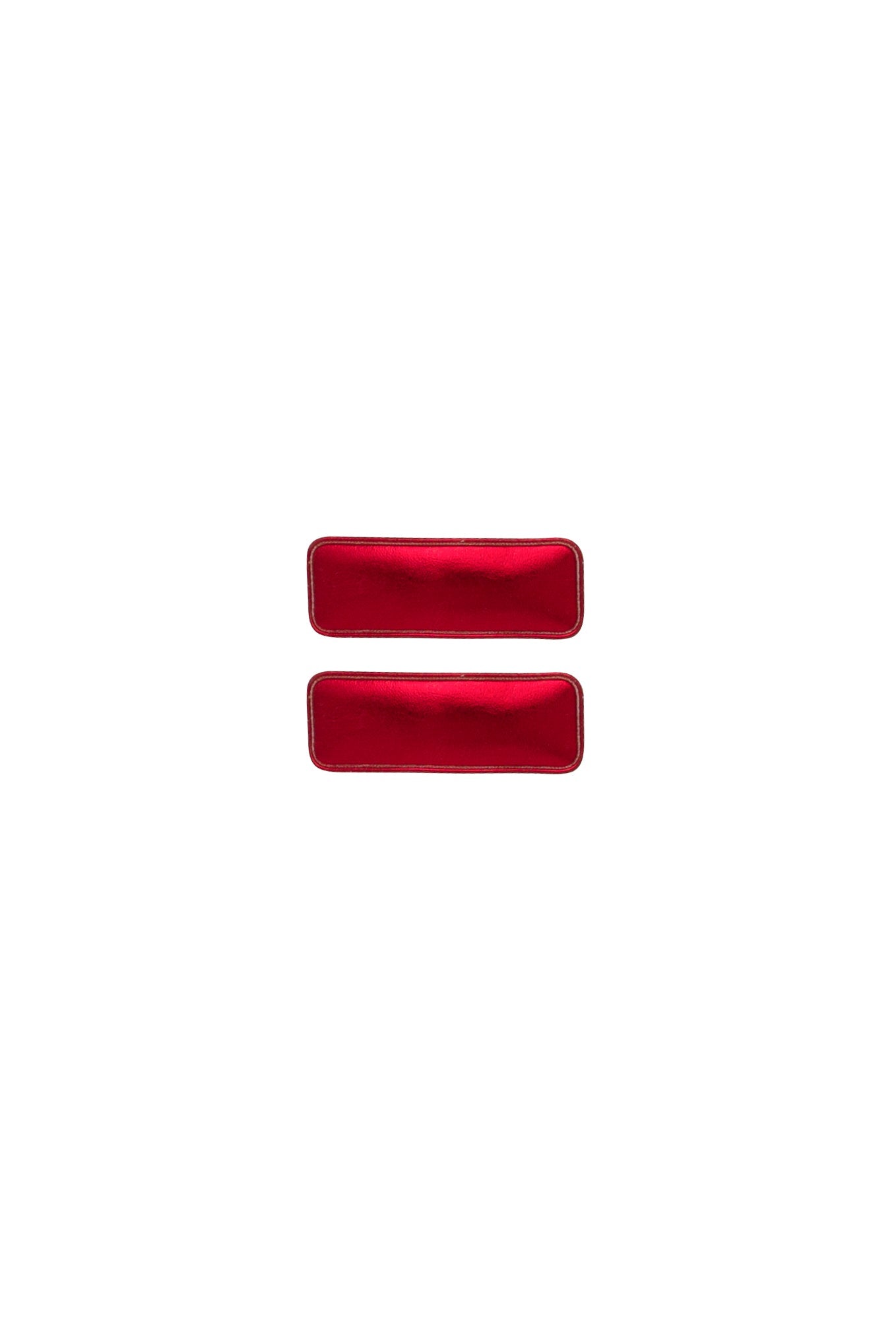 Olly Logs Clip Set of 2 - Red