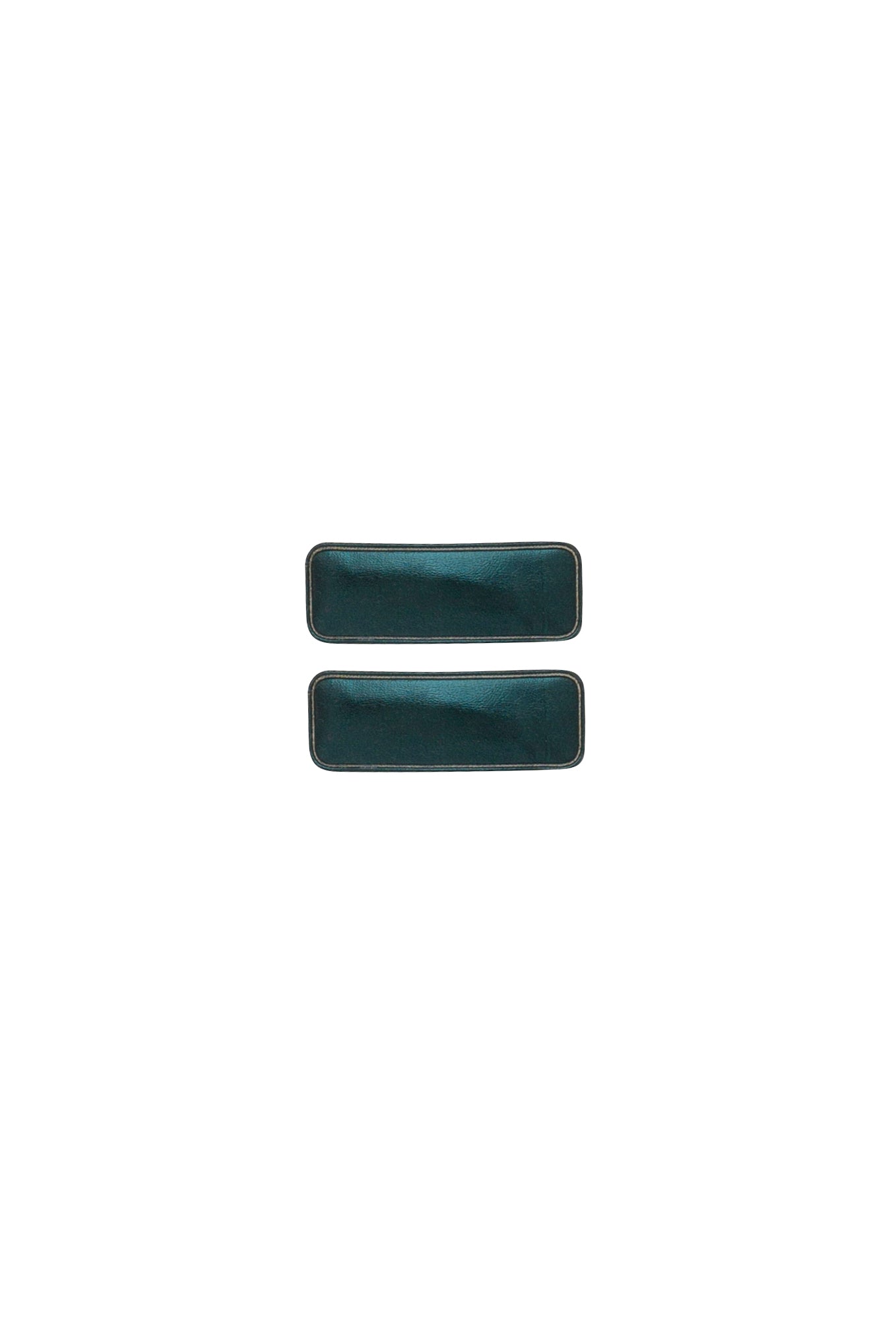 Olly Logs Clip Set of 2 - Hunter Green