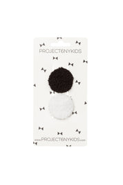 Olly Rounds Set of 2 - Black and White - PROJECT 6, modest fashion