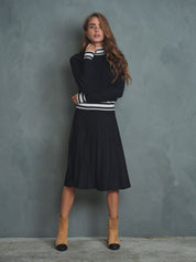 Knit Pleated Skirt - 26"