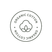 Organic Embroidered Collar Collection - Blue Leaf
