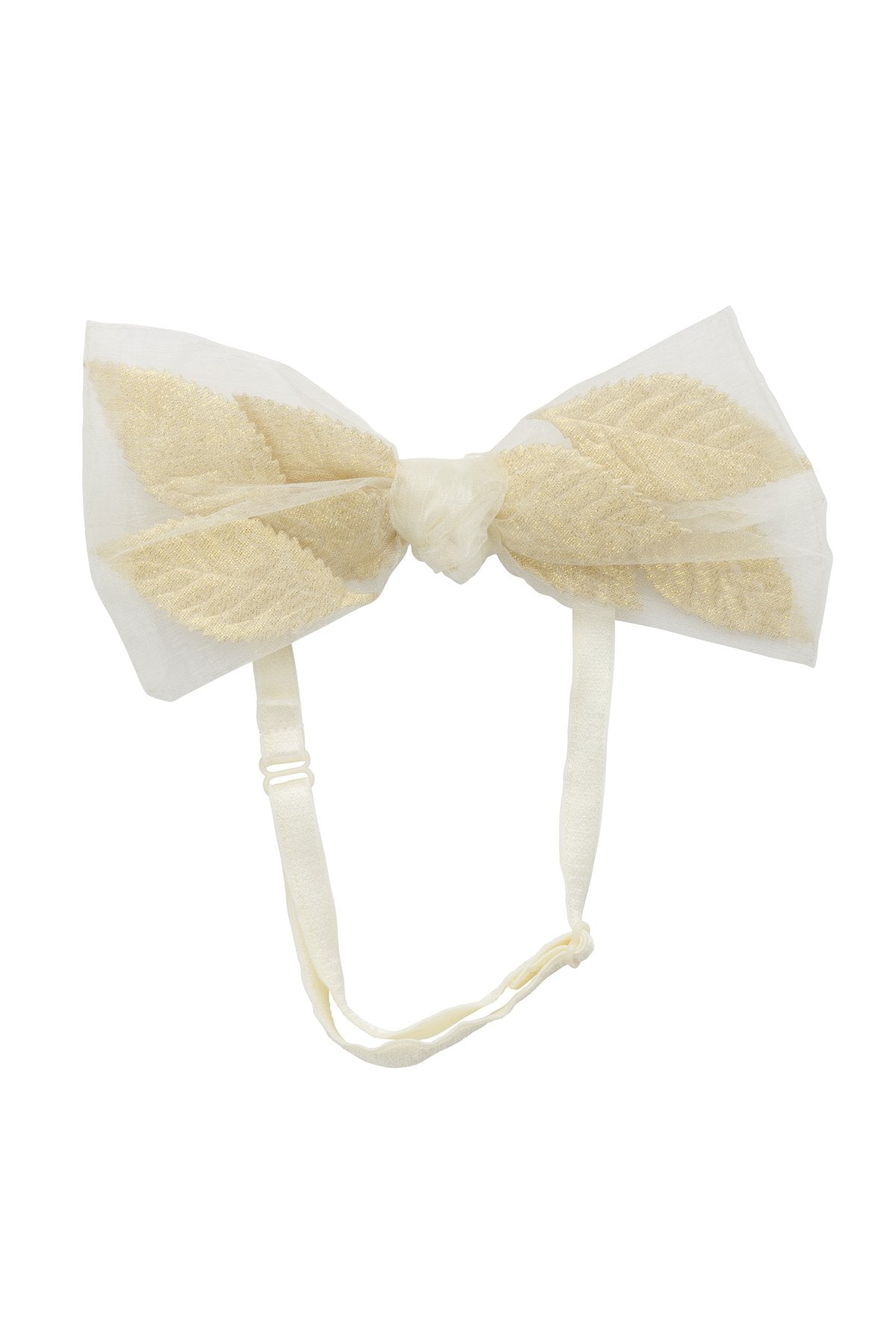 Organza Petal Clip + Wrap - Ivory