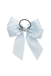 Oversized Bow Pony/Clip - Blue Vapor - PROJECT 6, modest fashion