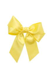Oversized Bow Pony/Clip - Lemon - PROJECT 6, modest fashion