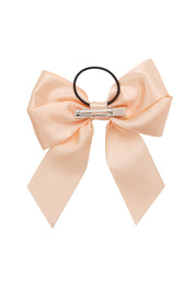 Oversized Bow Pony/Clip - Petal Peach - PROJECT 6, modest fashion