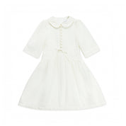 Vintage Lace Tie Dress