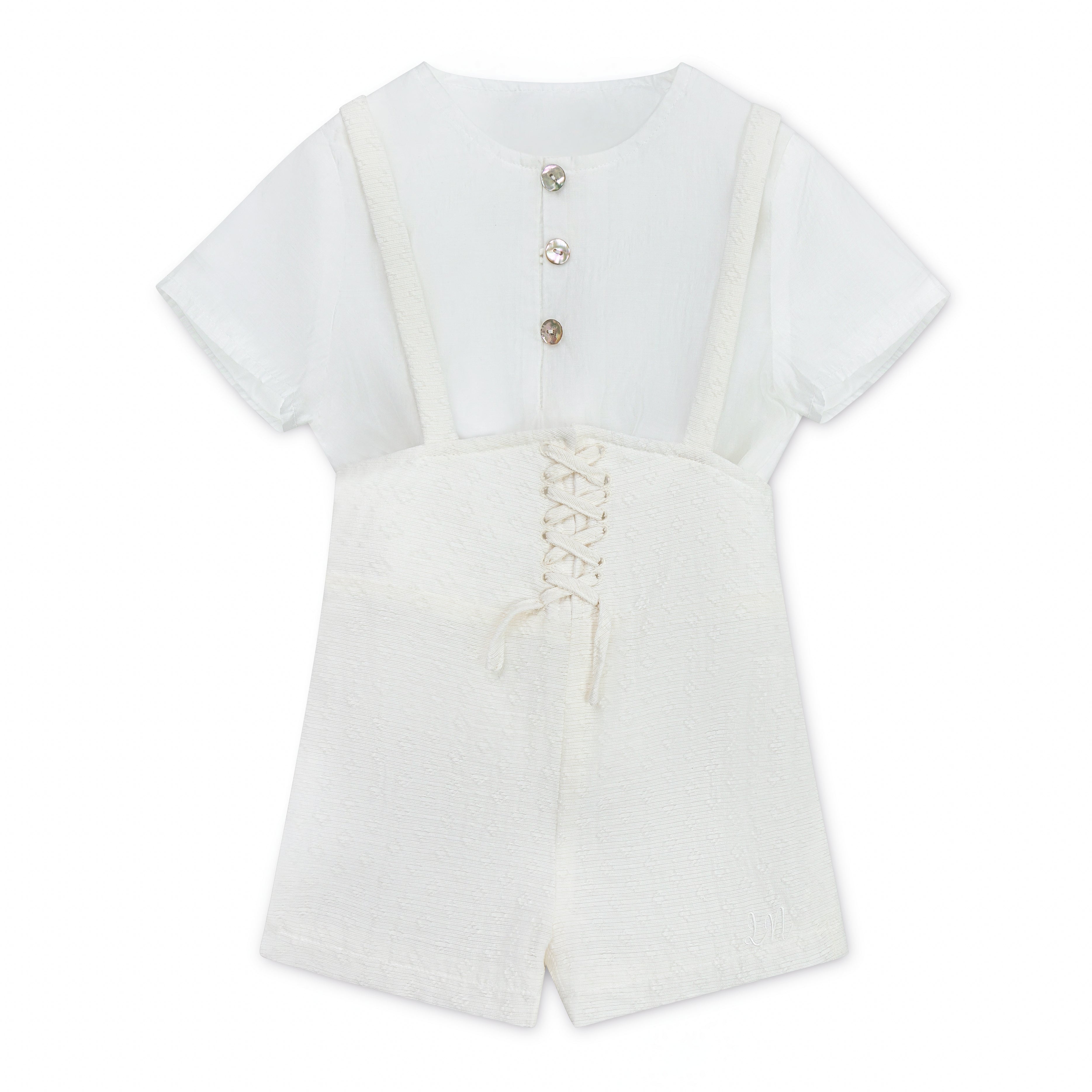 Vintage Laced Buildup & Shirt Set