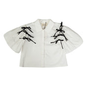 White Shirt & Skirt Tie Set
