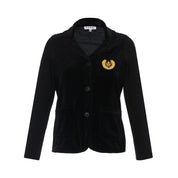 Velour Blazer w. emblem