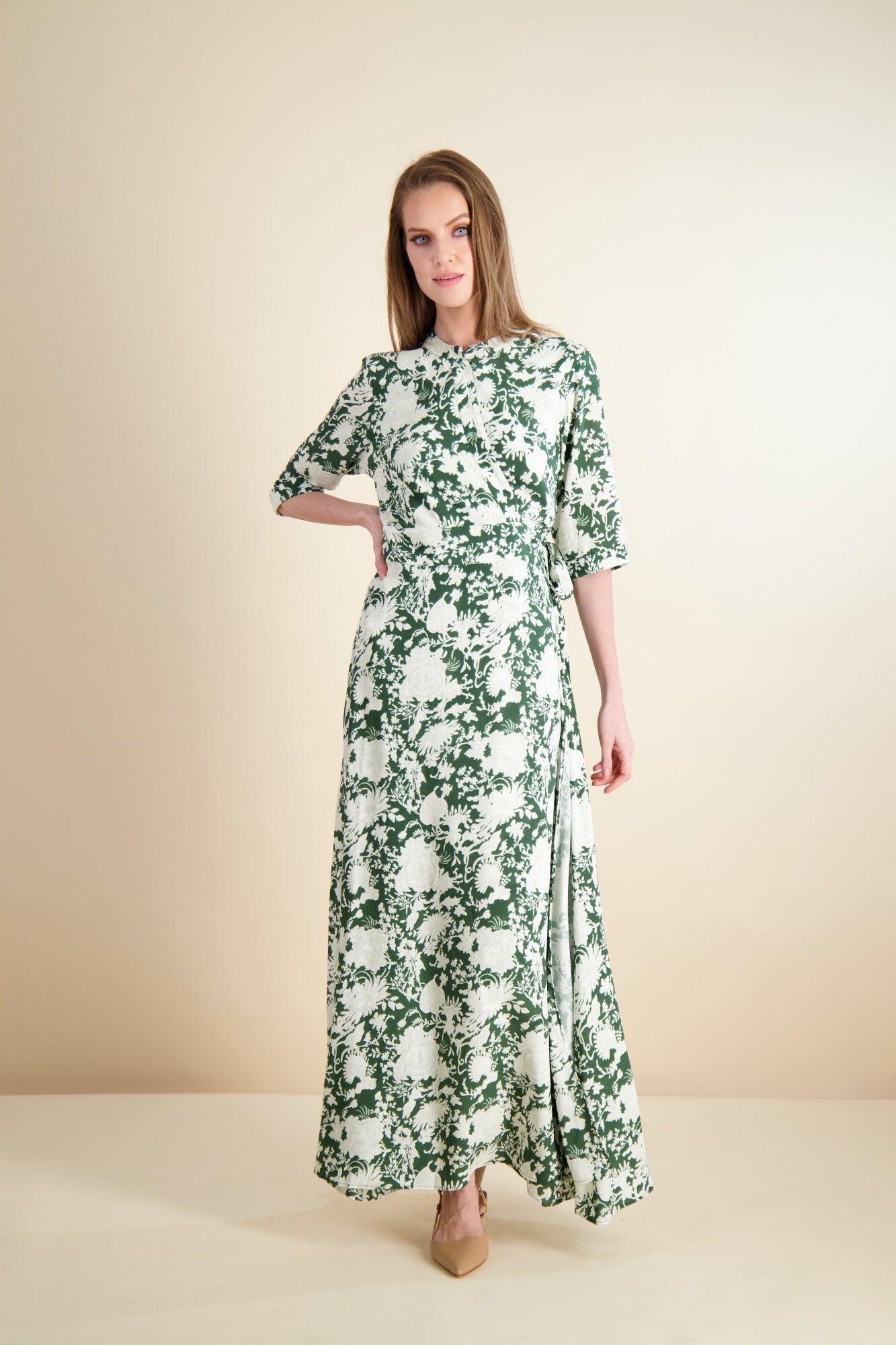 WRAP MAXI-FLORAL