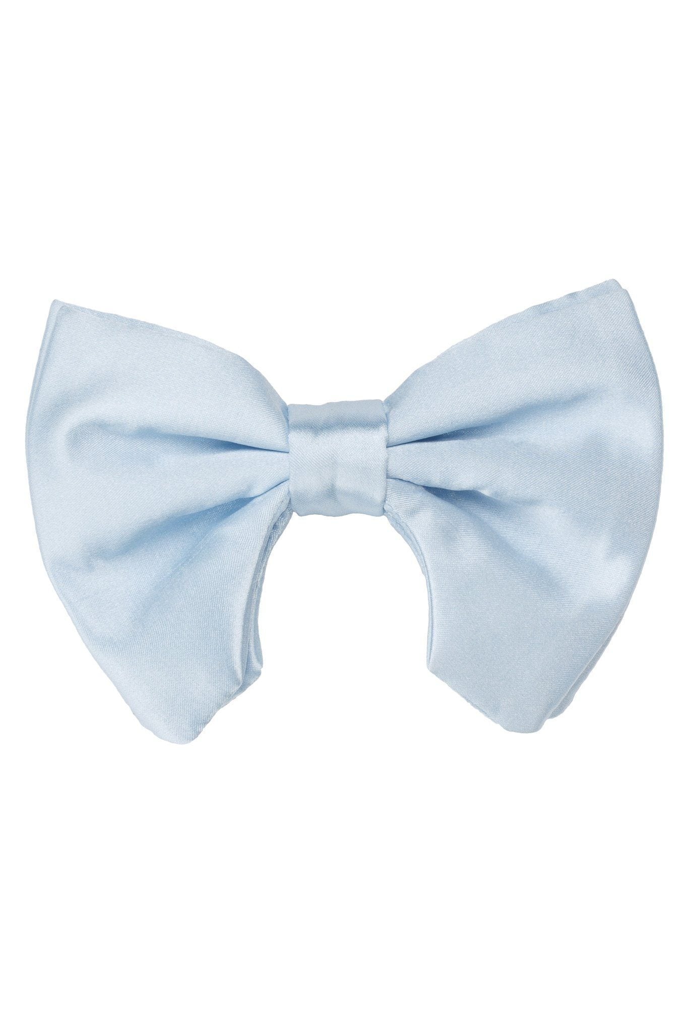 Avant Garde Bowtie - Light Blue Satin