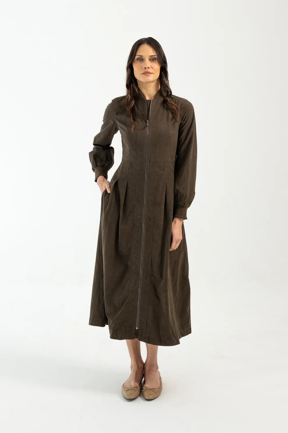 Jabari Corduroy Dress