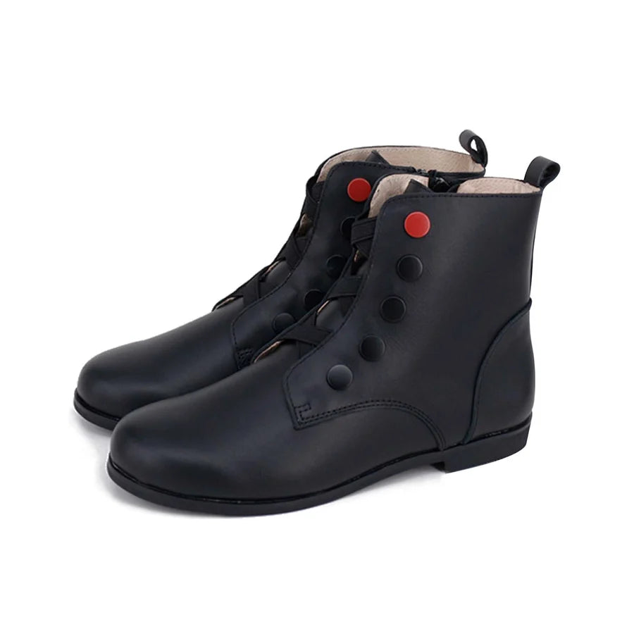 Rosalie Black Leather