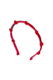 Rosebud Headband - Red Velvet