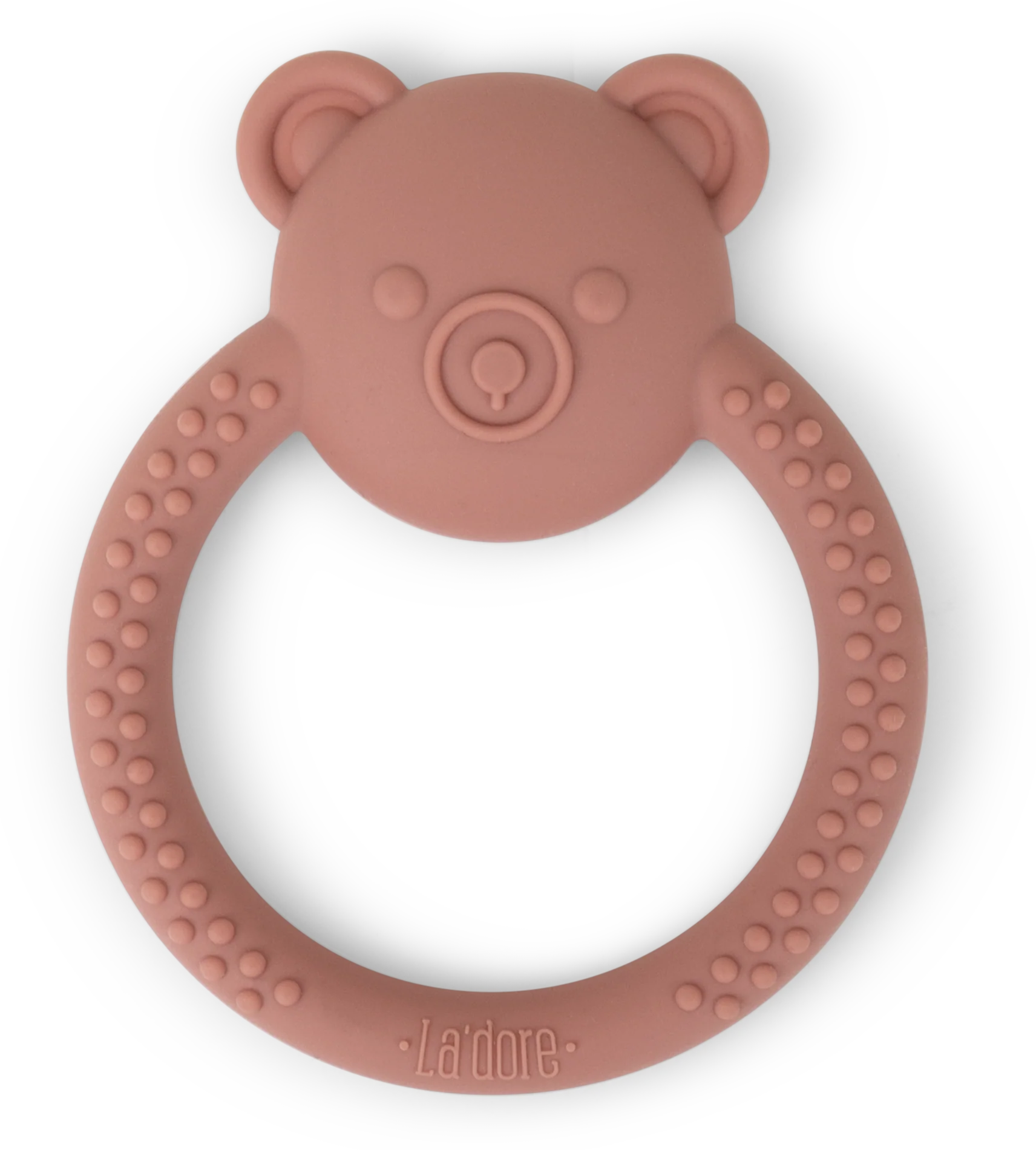 Bebe Bear Teether Rosewood