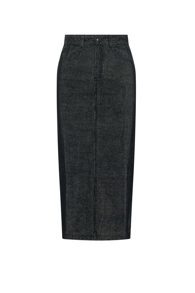 Teen Corduroy Midi Length Skirt