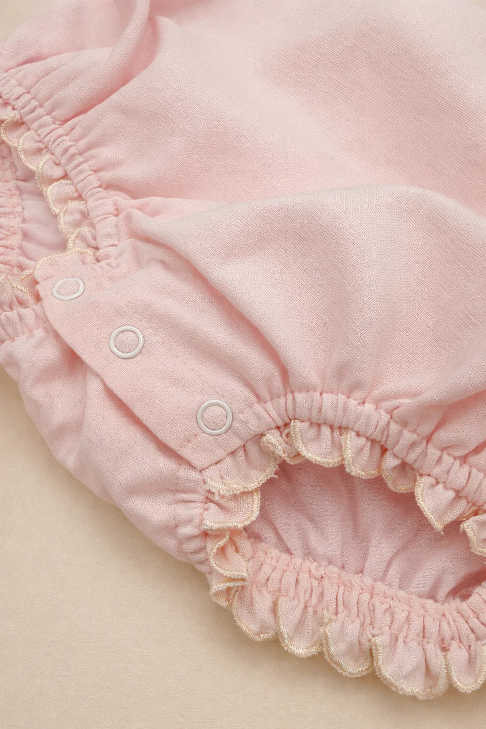 Mayfair Romper + Bonnet in Rose
