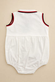 Hartley Romper in White