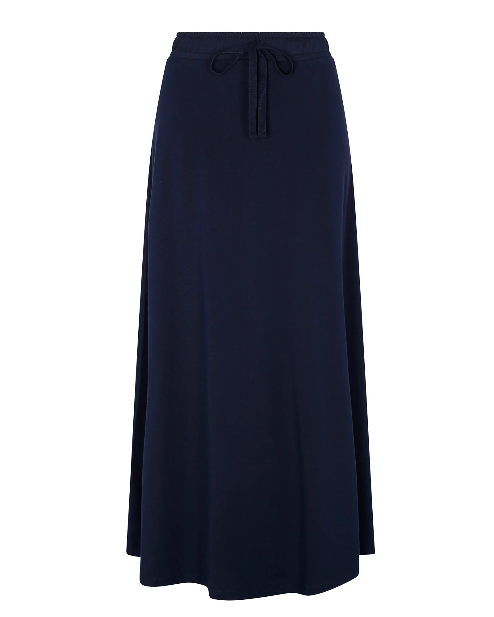 Drawstring Maxi Skirt