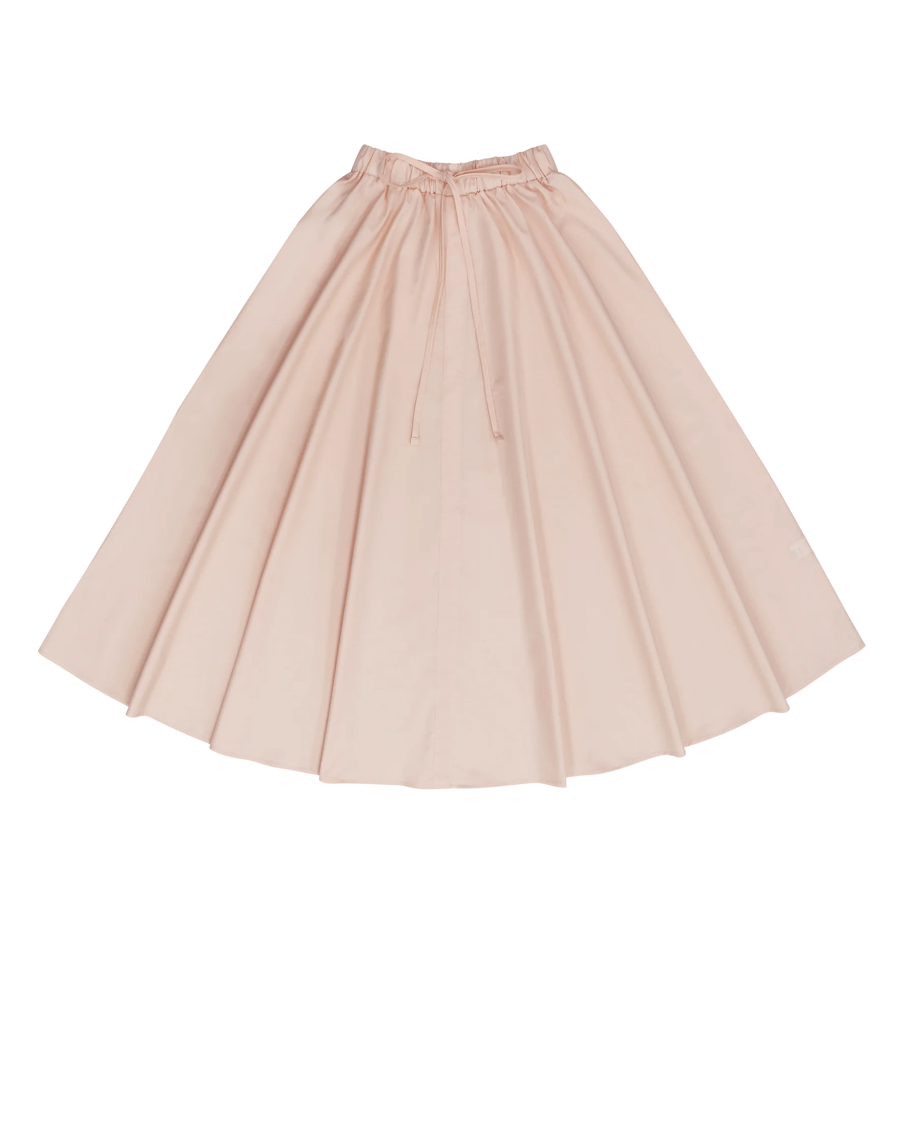 Woven Drawstring Skirt