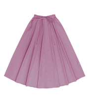 Woven Drawstring Skirt