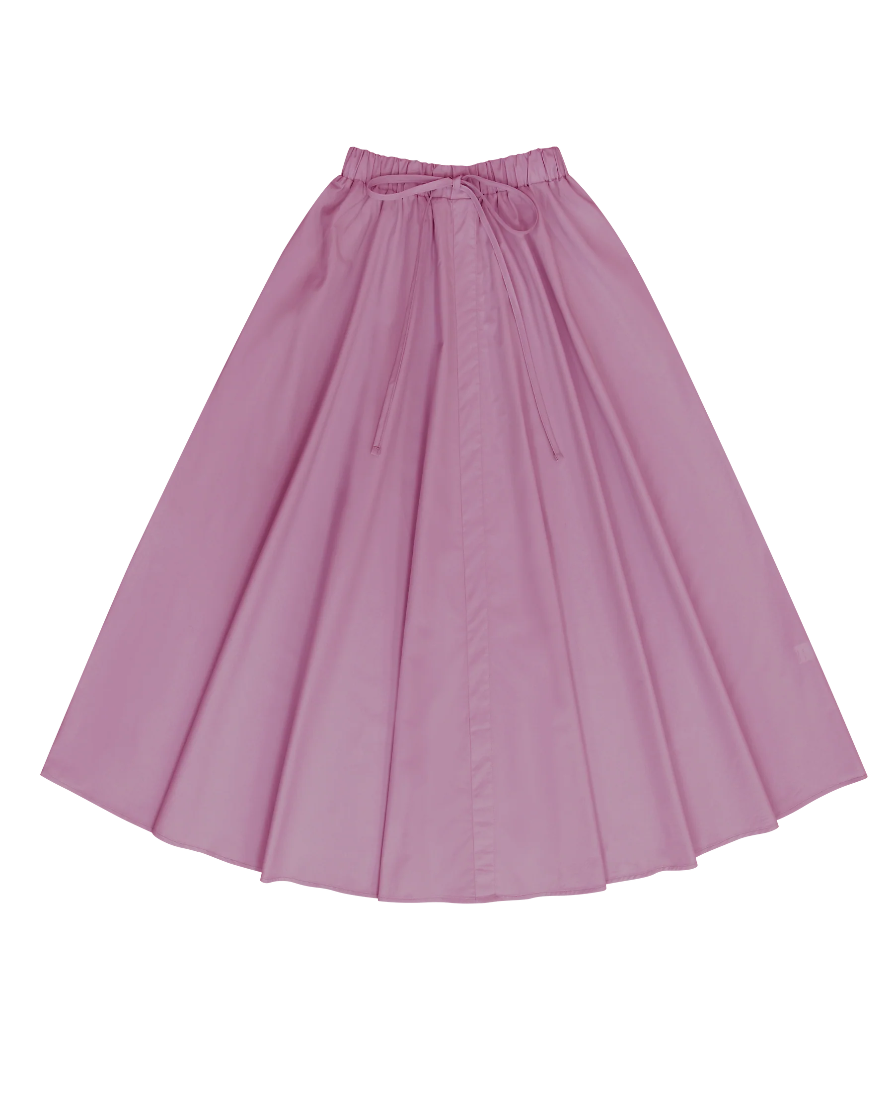 Woven Drawstring Skirt