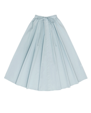 Woven Drawstring Skirt