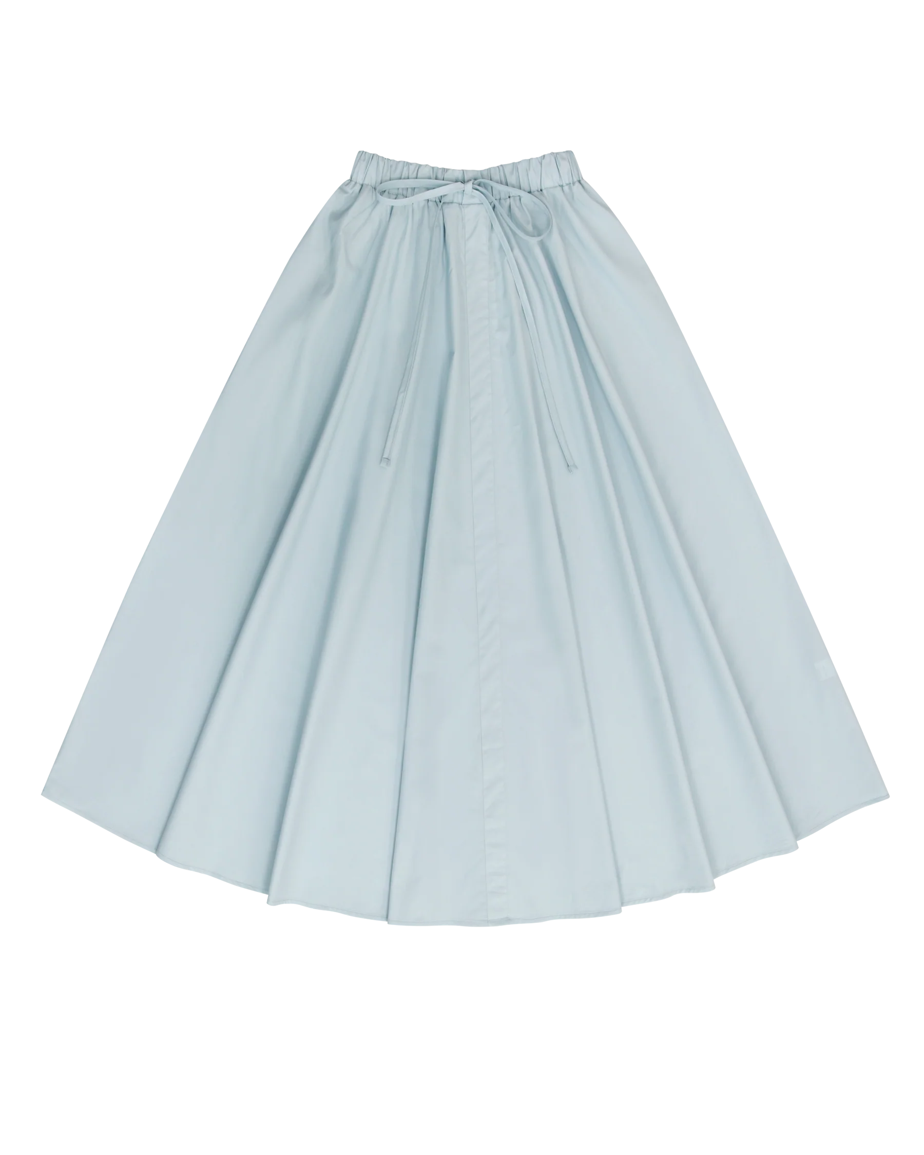 Woven Drawstring Skirt