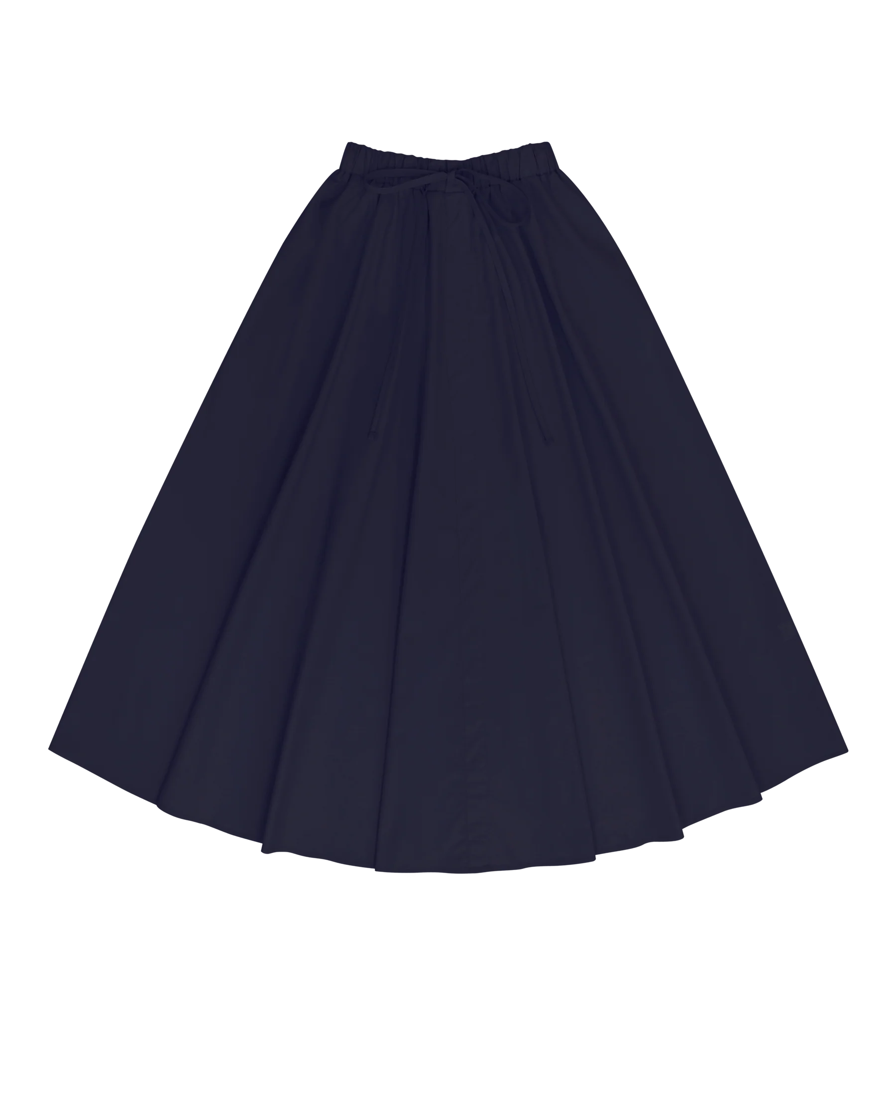 Woven Drawstring Skirt
