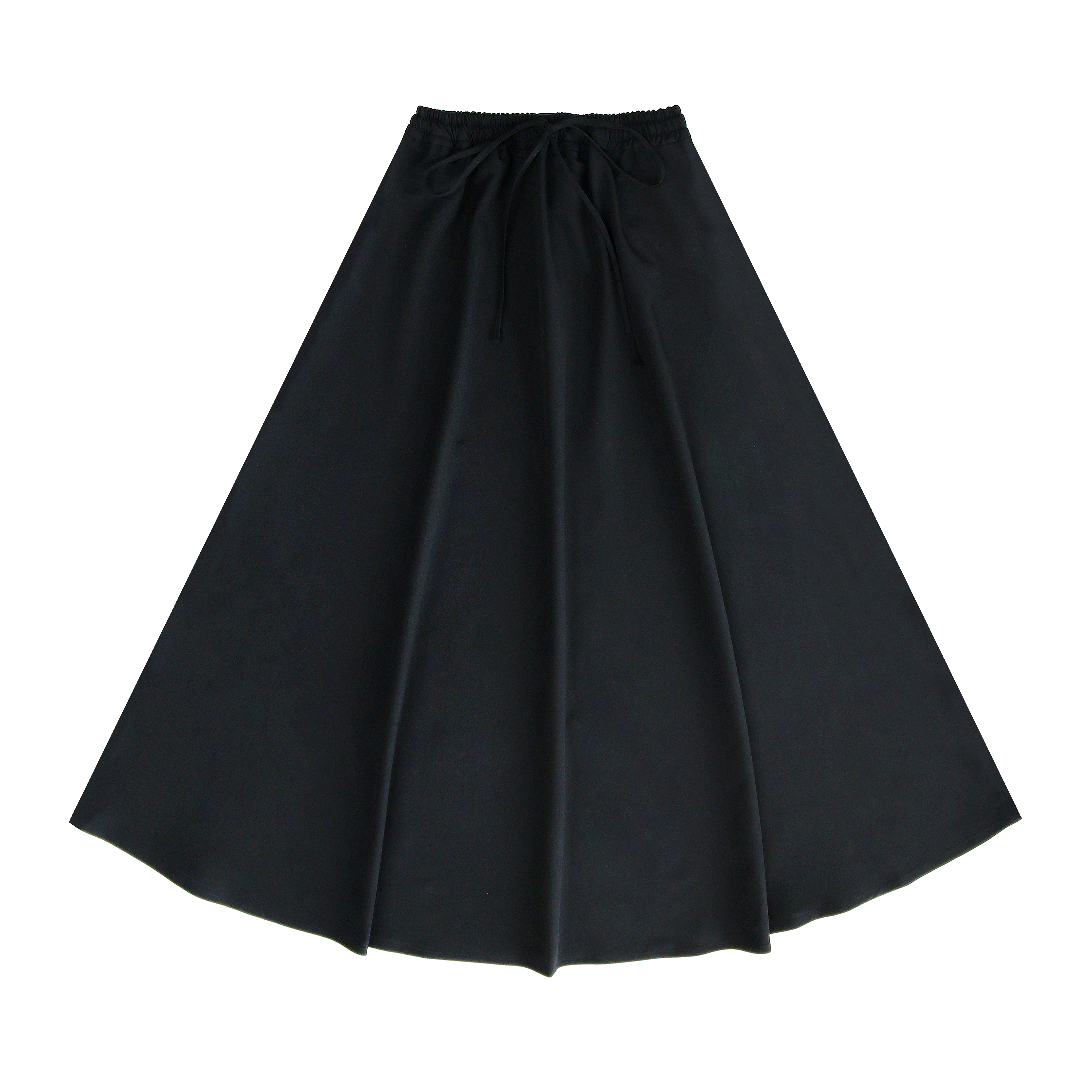 Flared Drawstring Skirt