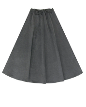 Flared Drawstring Skirt