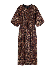 Bliss Tie Tiered Maxi Leopard