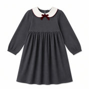 Velvet Bow Dress