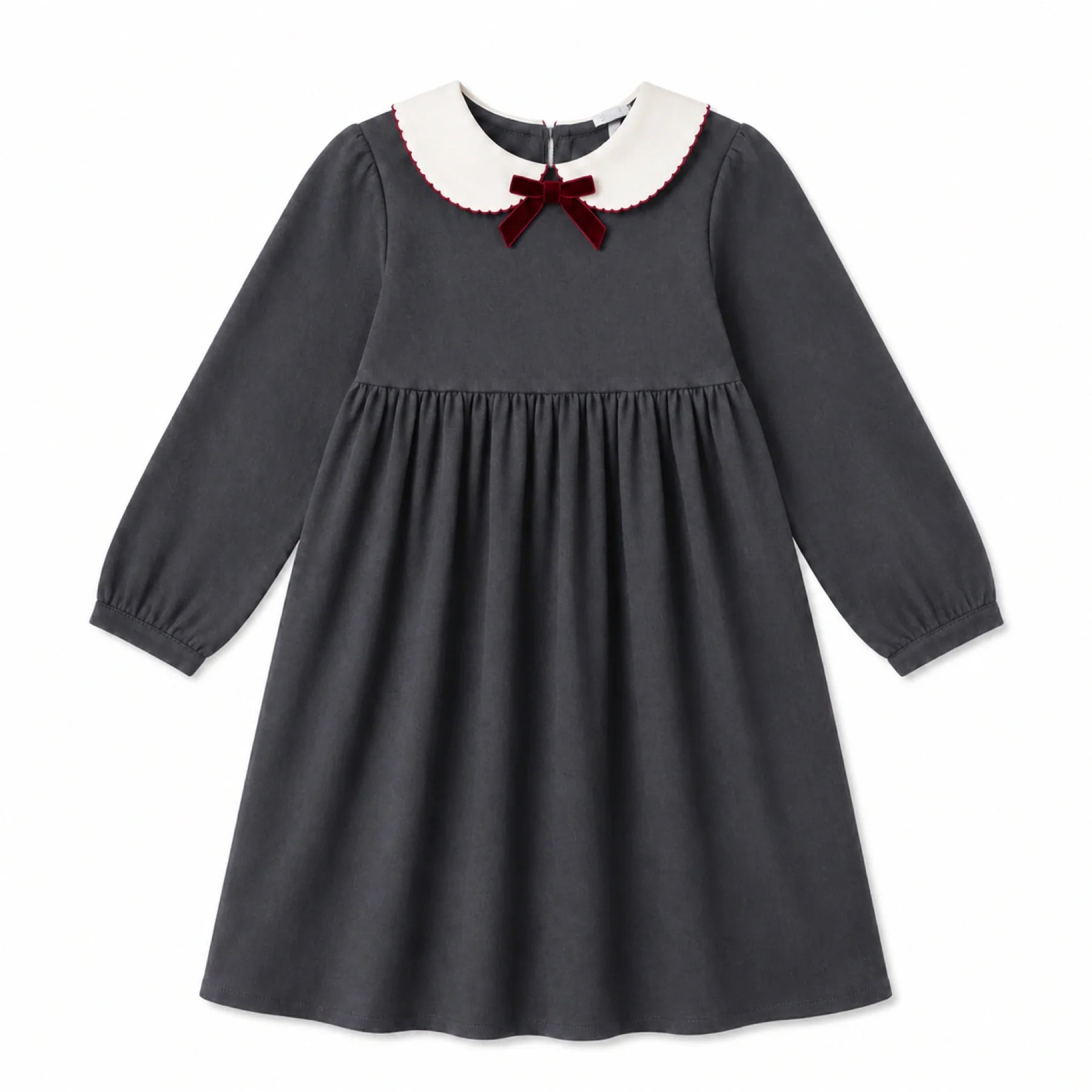 Velvet Bow Dress