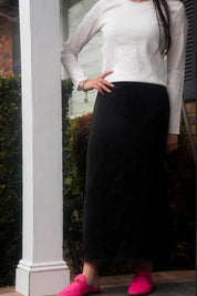 Midi Slip Skirt