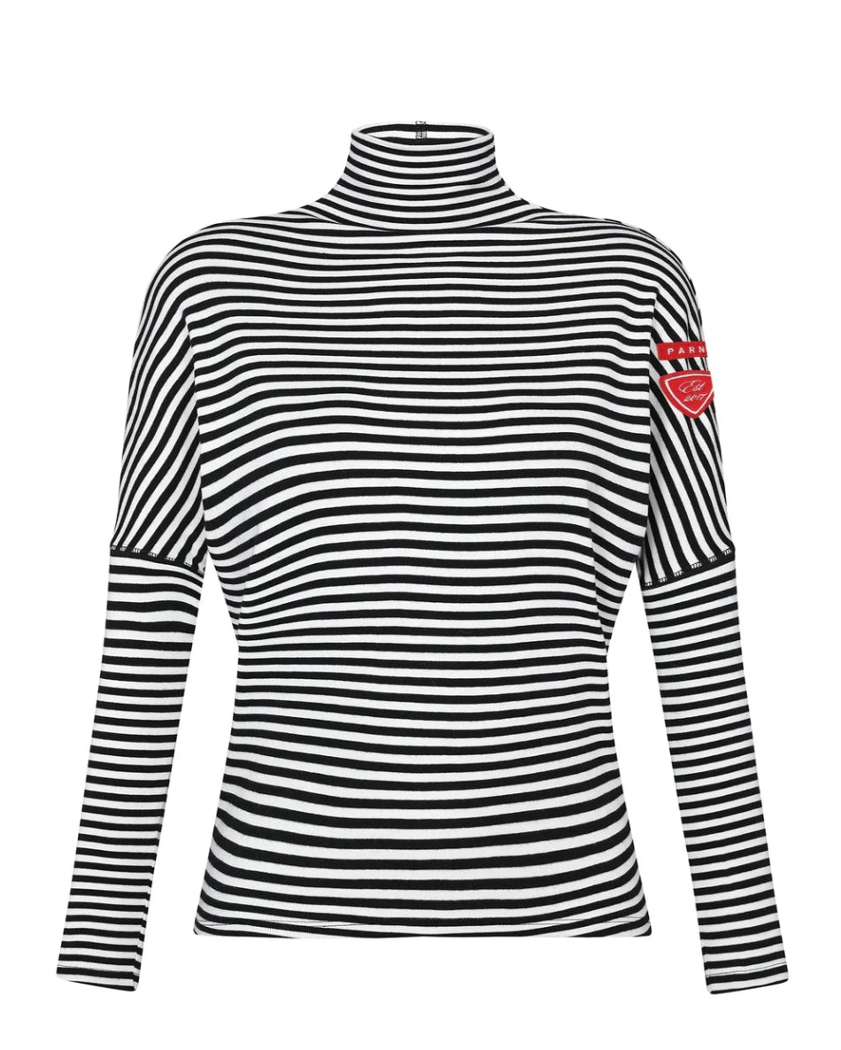 Dolman Striped Tneck
