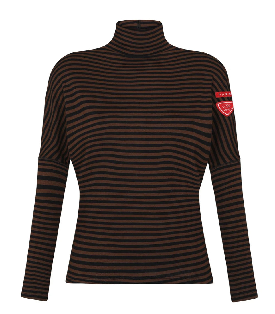 Dolman Striped Tneck