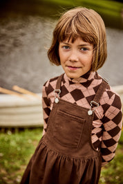 Casual Argyle Turtleneck