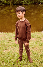 Boy's Pocket Sleeve Sweatshirt