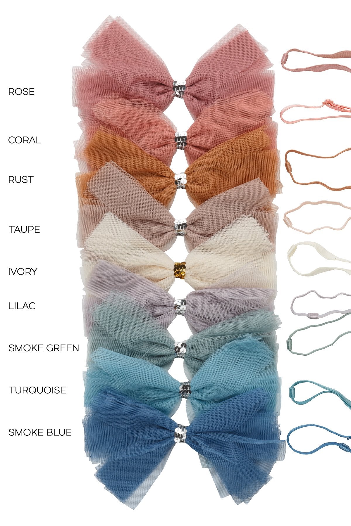 Soft Tulle Strips CLIP + WRAP - Ivory - PROJECT 6, modest fashion