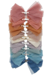Soft Tulle Strips CLIP + WRAP - Rust - PROJECT 6, modest fashion