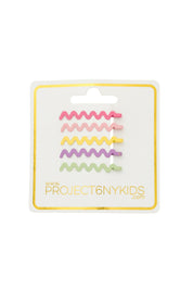 Squiggle Bobby Pins - *Basics* - Colorful Set A