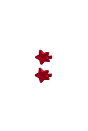 Star Clip Set of 2 - Red