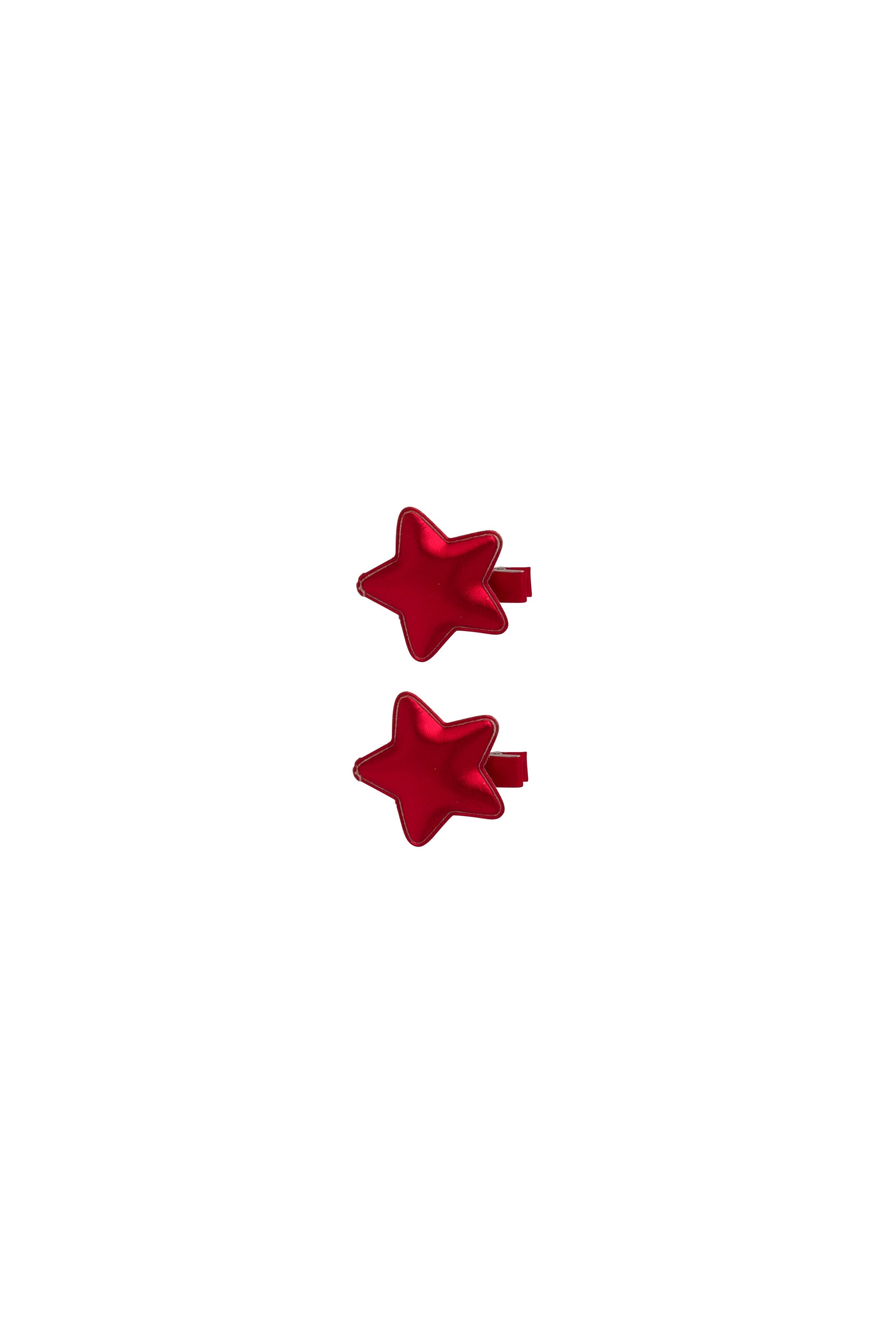 Star Clip Set of 2 - Red