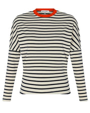 Striped - Colored Neck Dolman